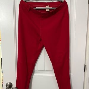 Red size X2 Faded Glory Skinny Pant